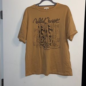 Distressed Graphic Tee